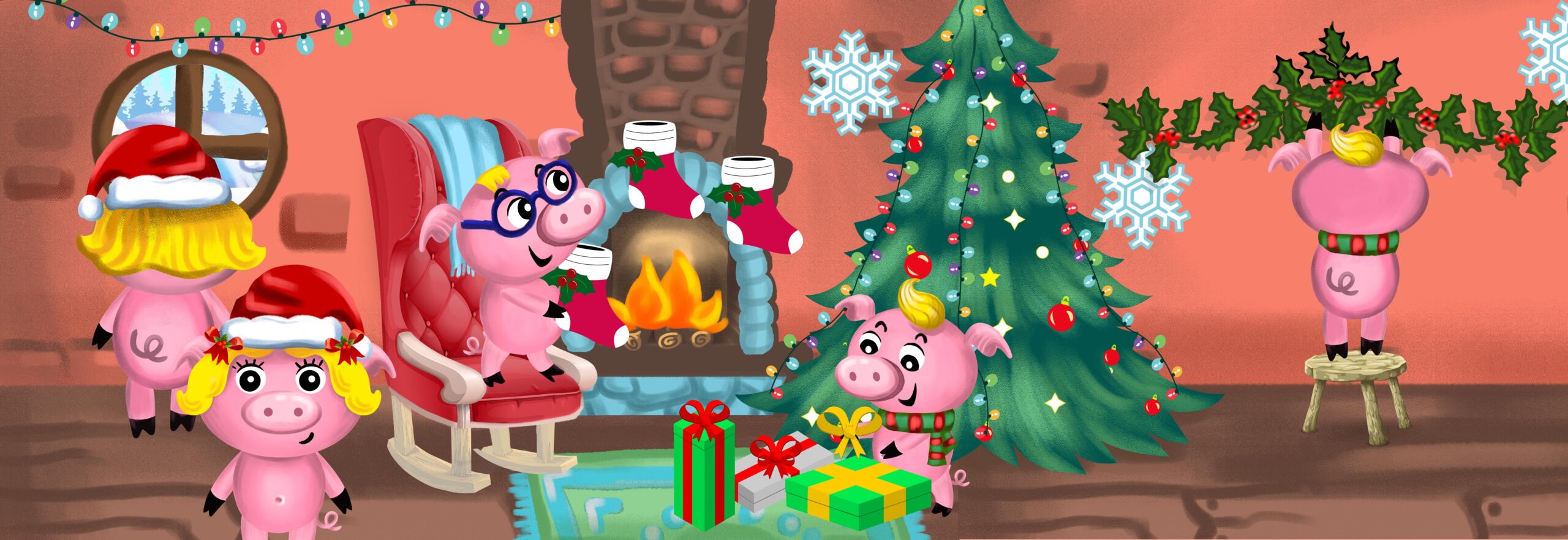 Three Little Pigs Christmas