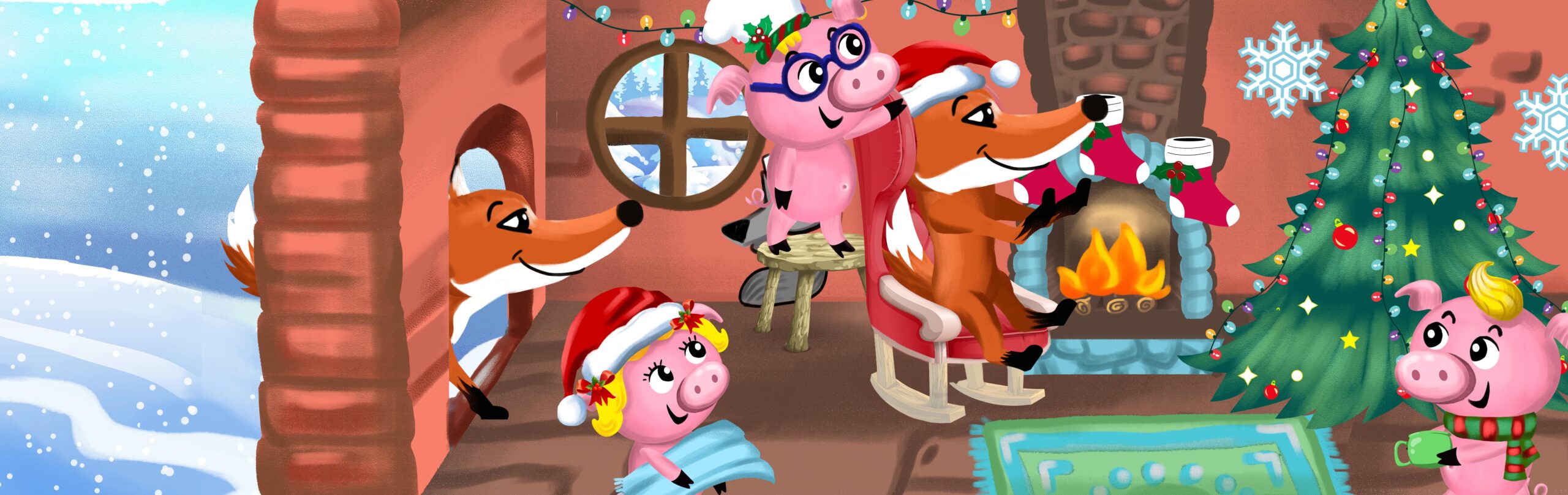 Three Little Pigs Christmas