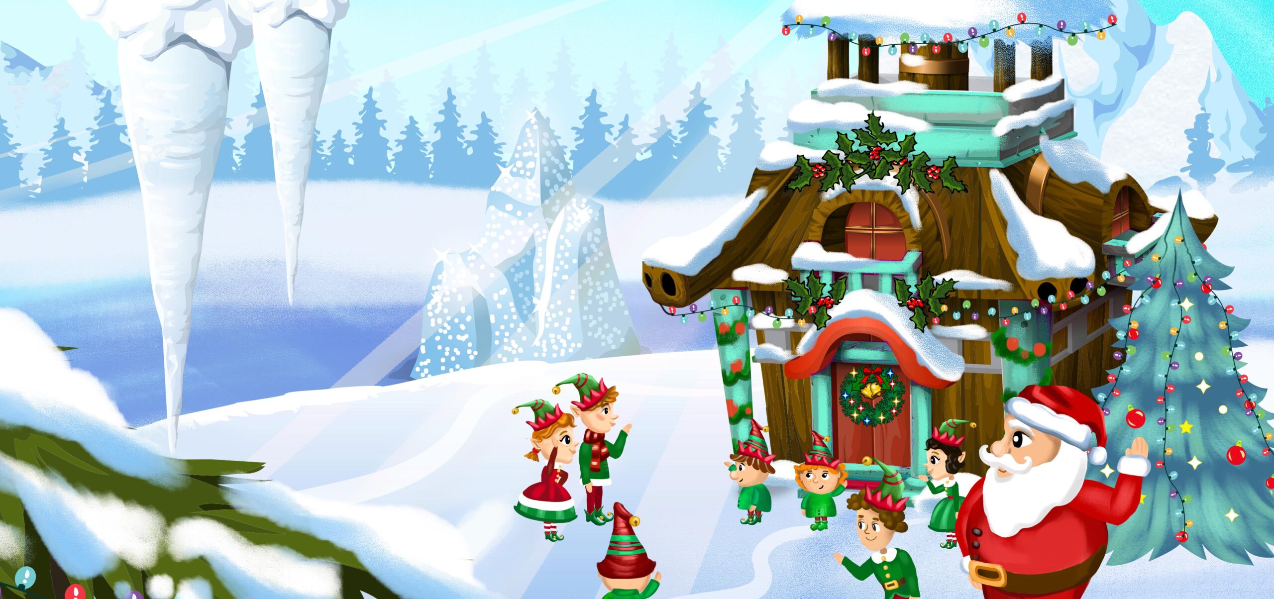 Santa Claus and the Elves Adventures